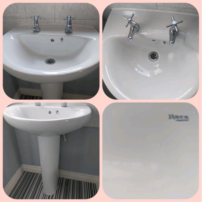 Sink and taps
