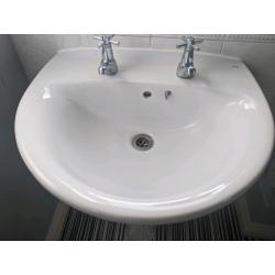 Sink and taps