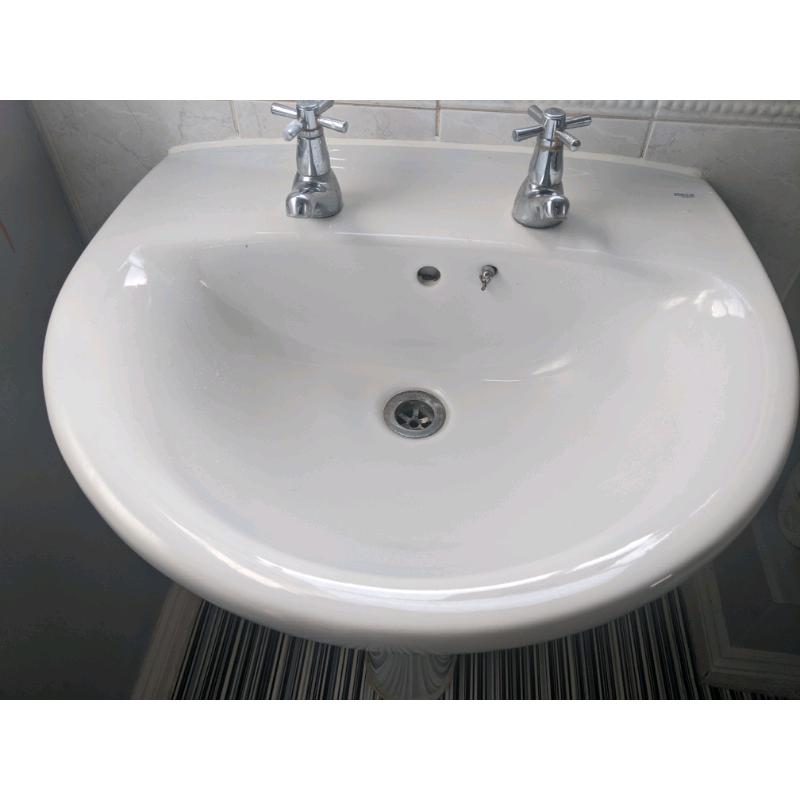 Sink and taps