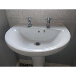 Sink and taps