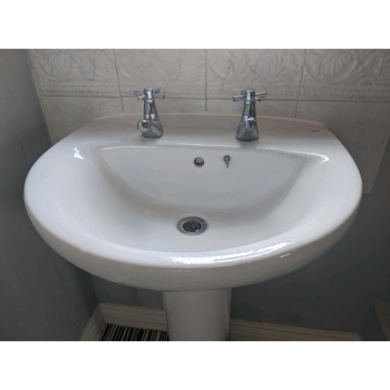 Sink and taps