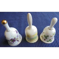 Three Collectable China Bells, ?10 for the three.