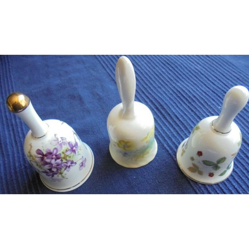 Three Collectable China Bells, ?10 for the three.