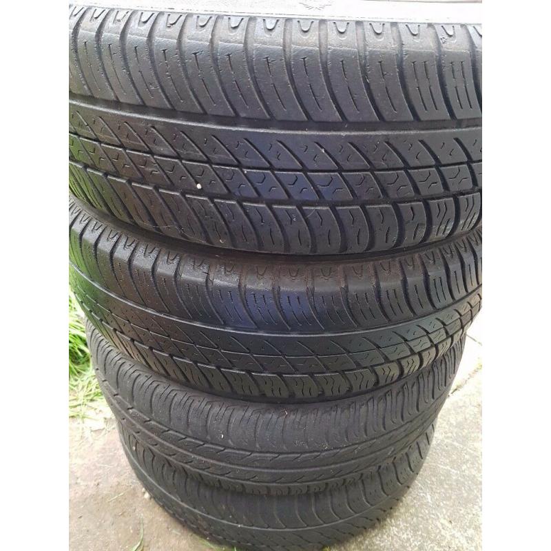 Wheel and tyres on sale