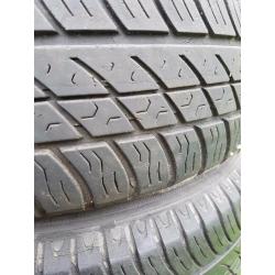 Wheel and tyres on sale