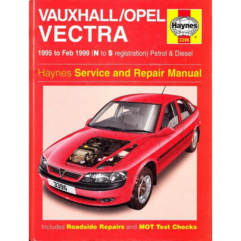 HAYNES VECTRA MANUAL 1995 - '99 PETROL & DIESEL