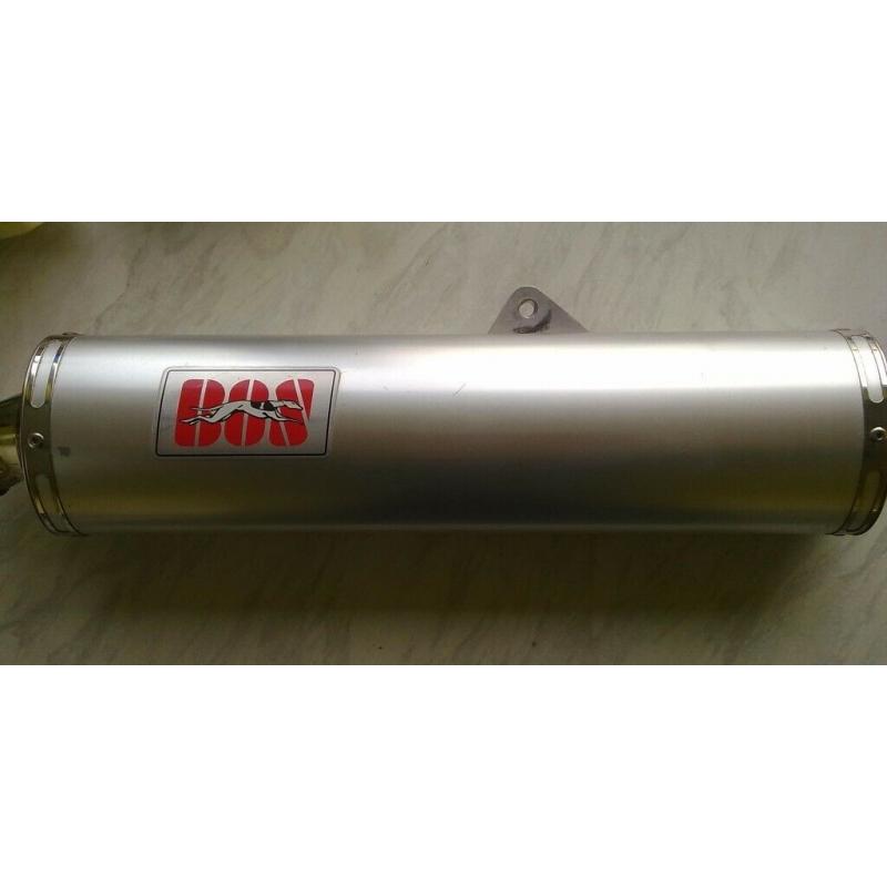 gsxr srad 600 750 BOS end can (will fit others early fireblades 92-95 , honda cb1000 93-97 3 bolt