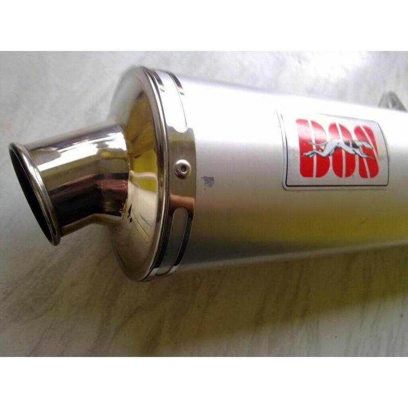 gsxr srad 600 750 BOS end can (will fit others early fireblades 92-95 , honda cb1000 93-97 3 bolt