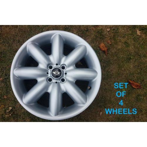 BMW Mini Cooper S Crown 8 Spoke 17" Wheels Refurbished Set of 4