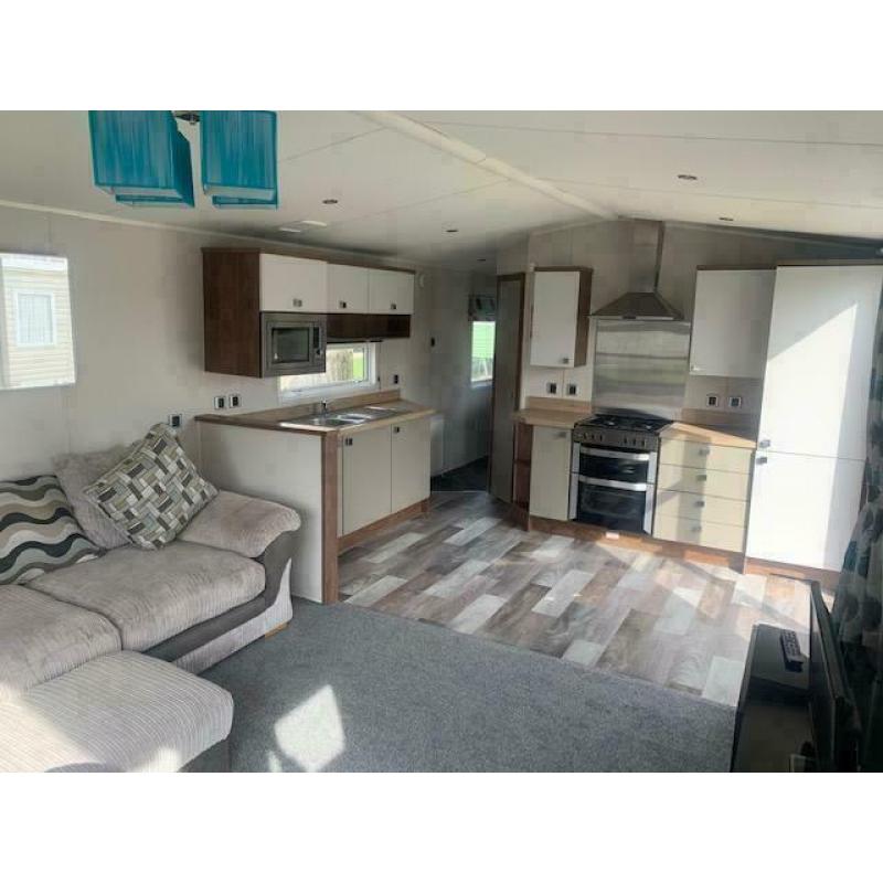 2 BEDROOM USED STATIC CARAVAN WITH CENTRAL HEATING HIGHFIELD CLACTON