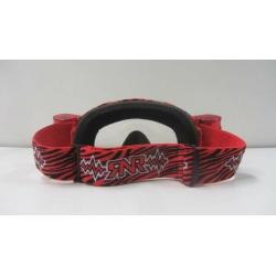 Motocross Goggles By Rip N Roll at Anniversary price Hybrid Xl 36mm Red Wild
