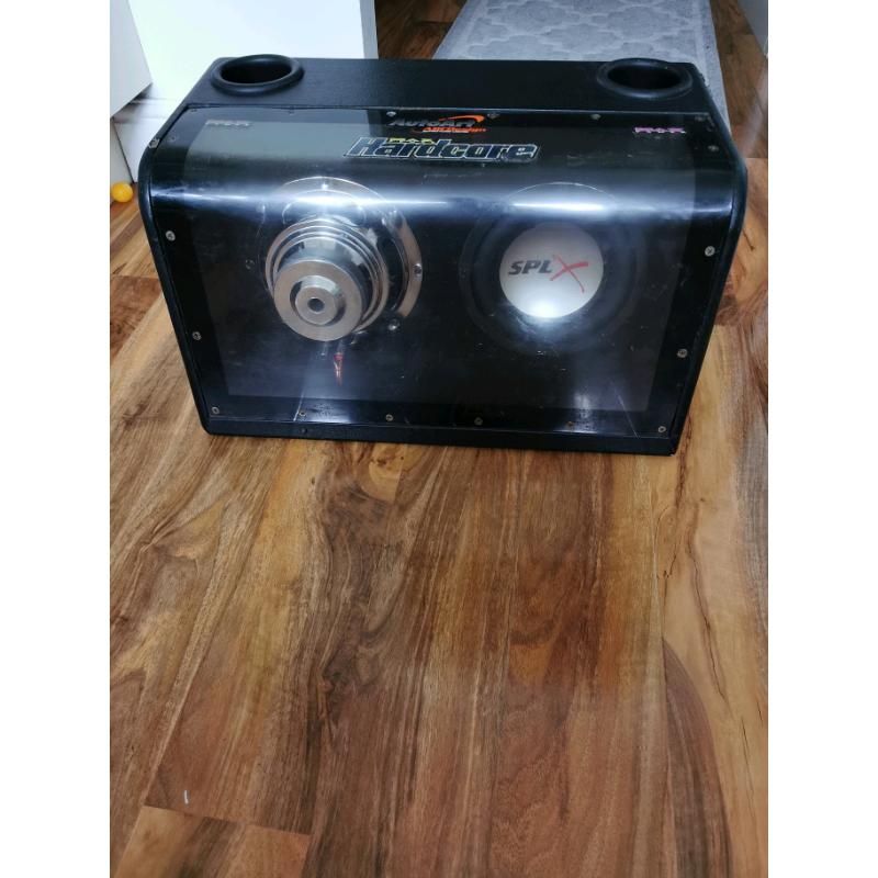 Twin car Subwoofer