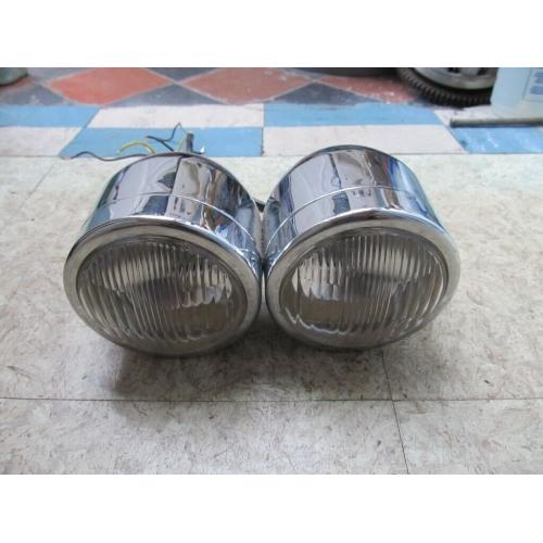 TWIN CHROME STREETFIGHTER HEADLIGHTS