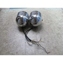 TWIN CHROME STREETFIGHTER HEADLIGHTS