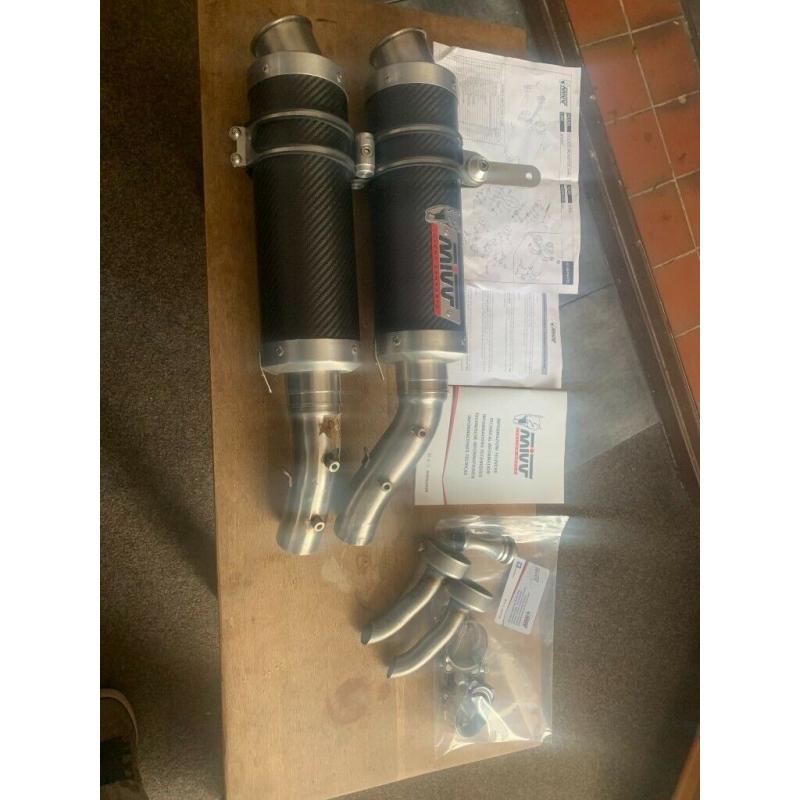 2006-2008 Ducati Monster Mivv GP carbon fibre cans S4RS S4R S2 possibly