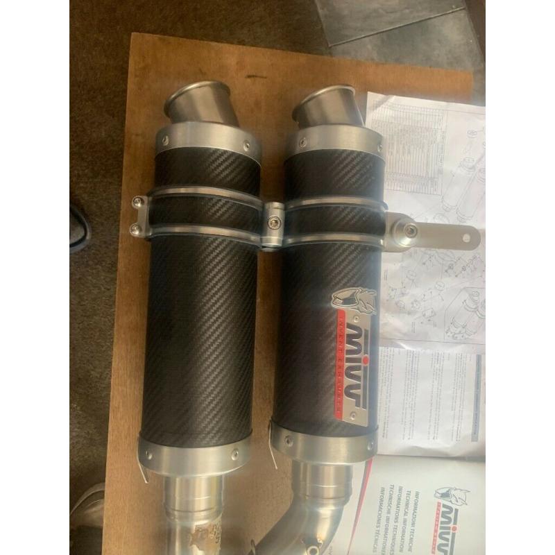 2006-2008 Ducati Monster Mivv GP carbon fibre cans S4RS S4R S2 possibly