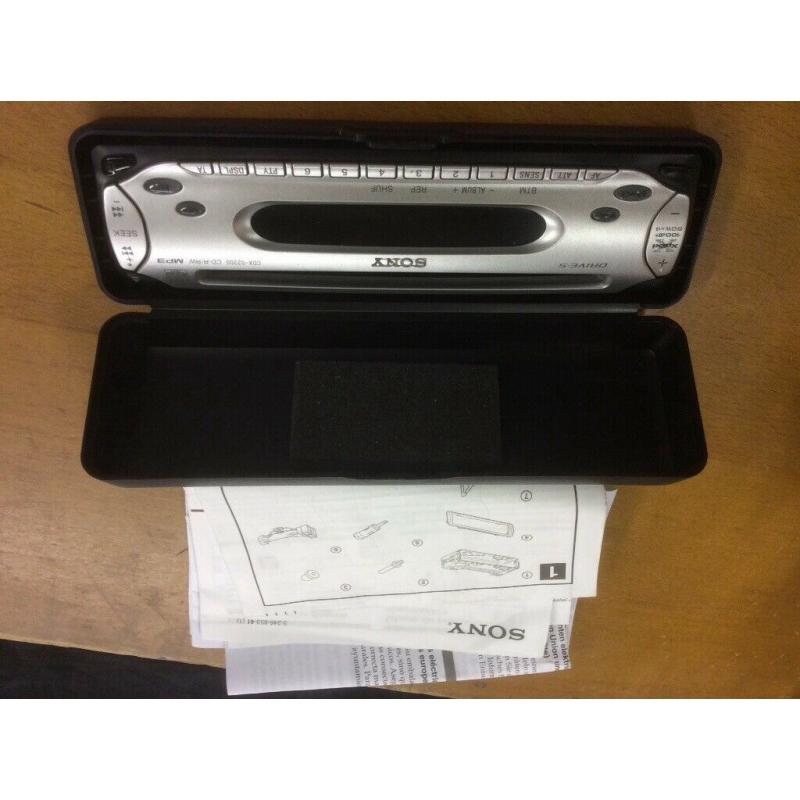 Sony car stereo