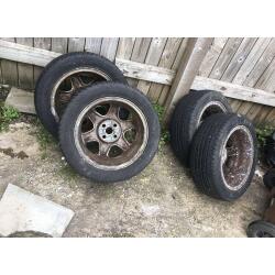 Six tires
