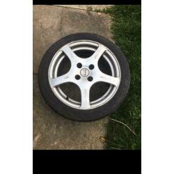 Six tires