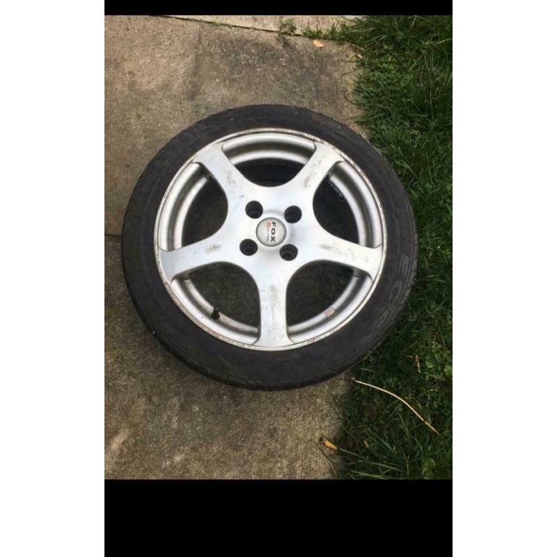 Six tires