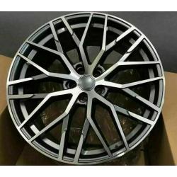 VW Golf Caddy Audi A3 A4 TT x4 18" R8 Style Alloy Wheels 8J 5X112 GMF