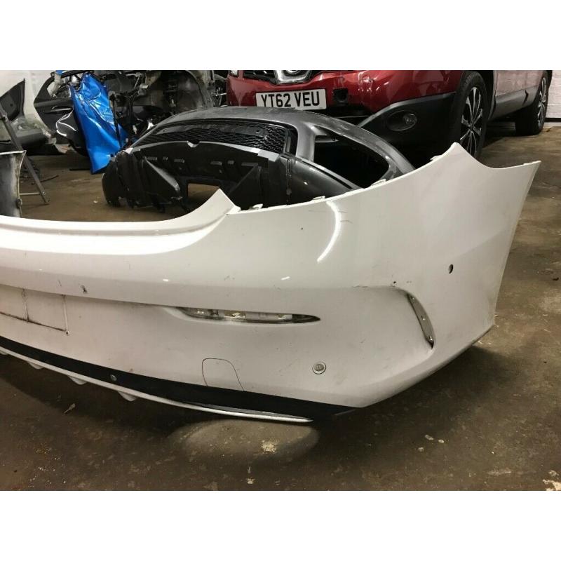 MERCEDES C CLASS COUPE FACELIFT W205 C63 AMG REAR BUMPER DIFFUSER P/N: A2058858838 (2014-2018)