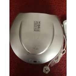 George foreman never used lean mean fat grilling machine