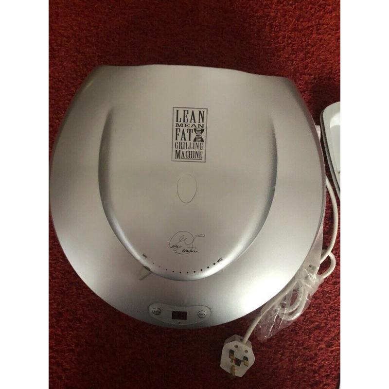 George foreman never used lean mean fat grilling machine