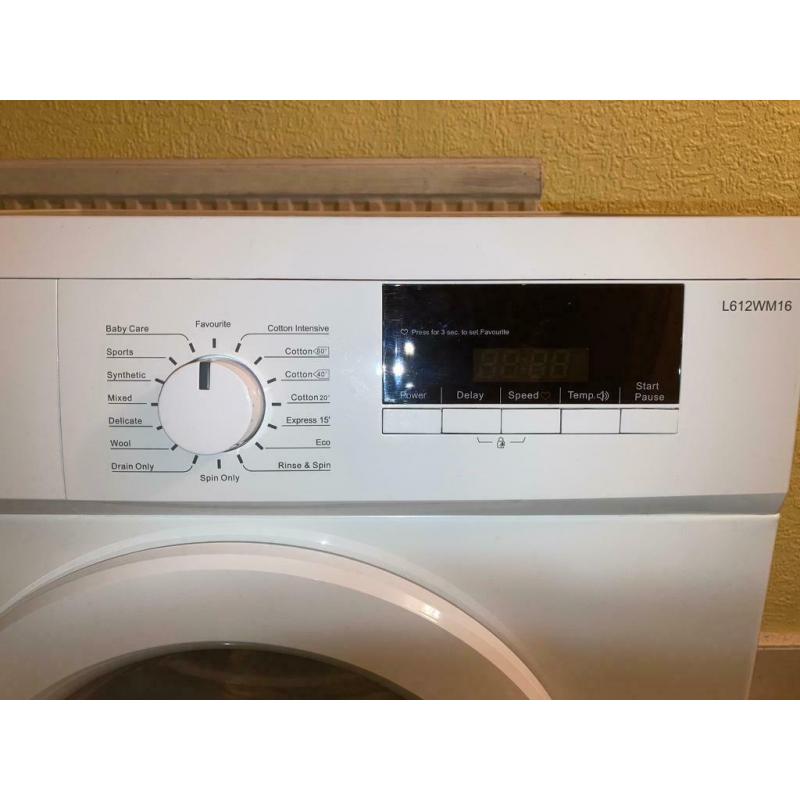 Logik 6kg 1200 spin washing machine