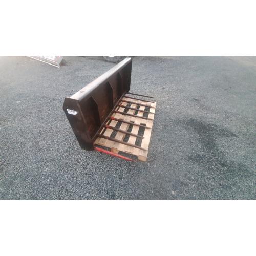 Tractor front loader 5ft dung grape muck fork euro 8 brackets
