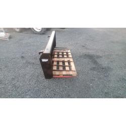 Tractor front loader 5ft dung grape muck fork euro 8 brackets