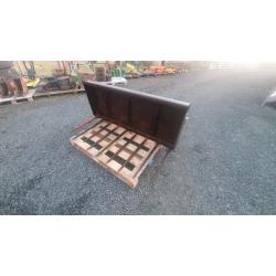 Tractor front loader 5ft dung grape muck fork euro 8 brackets