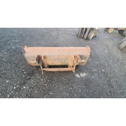 Tractor front loader bucket with Chilton brackets