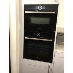 Bosch multifuction oven and Bosch compact oven with microwave