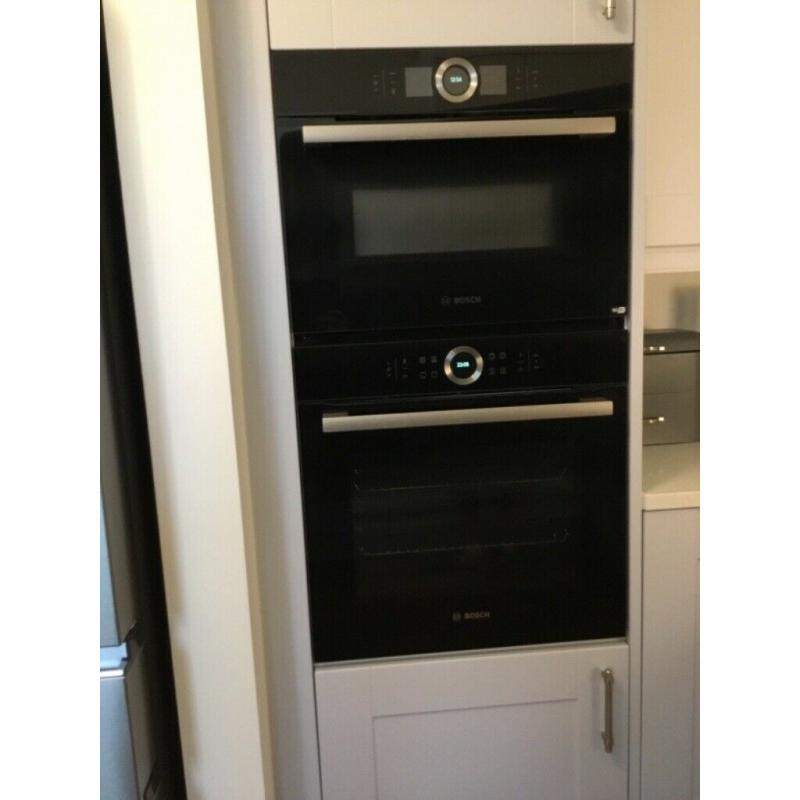 Bosch multifuction oven and Bosch compact oven with microwave