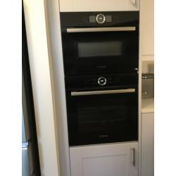 Bosch multifuction oven and Bosch compact oven with microwave