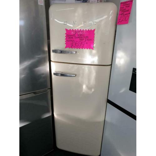 Cream smeg new fridge freezer