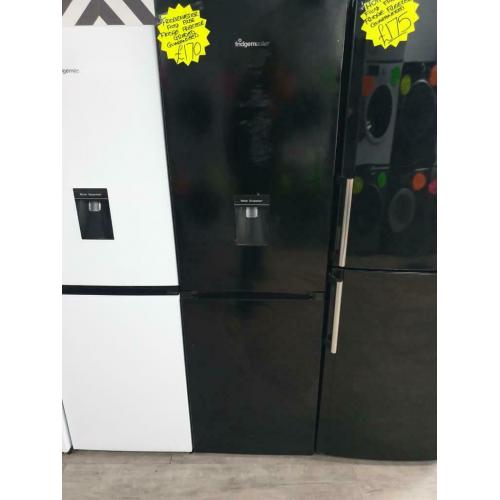 Graded fridge master black fridge freezer & dispenser