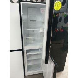 Graded fridge master black fridge freezer & dispenser