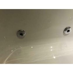 Bronte frisson 10 jet whirlpool 1600x700mm bath