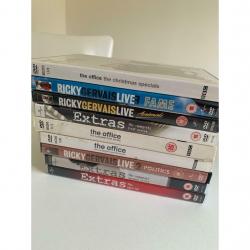 Ricky Gervais DVD collection