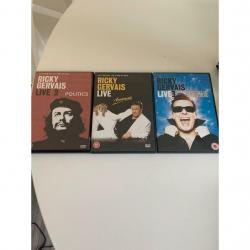Ricky Gervais DVD collection