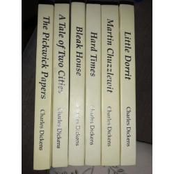 Charles Dickens books X 6