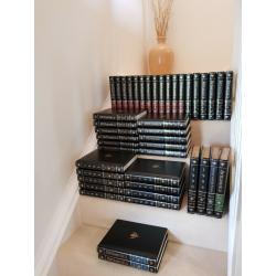 Britannica Encyclopedia Hardback in Leather with Gold Top edging