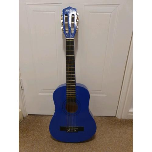 Blue music alley junior guitar