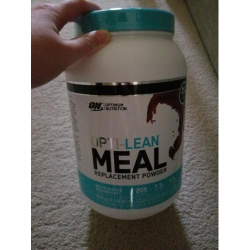 Chocolate Opti-lean meal replacement powder