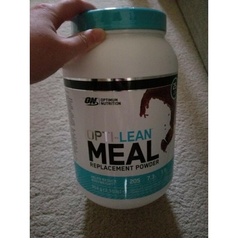 Chocolate Opti-lean meal replacement powder