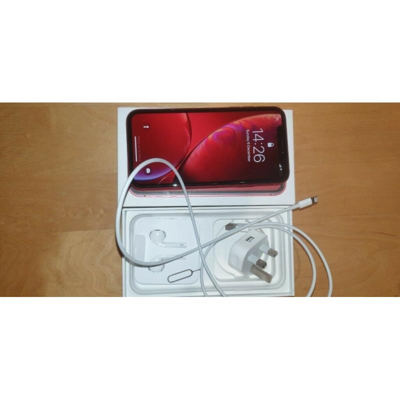 Iphone XR red edition - perfect condition- unlocked