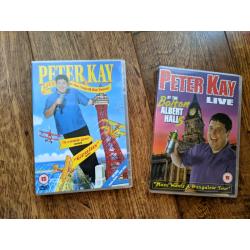 DVDs - series 1, 2 The Office and two live with Peter Kay