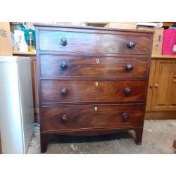 Mahogany chest